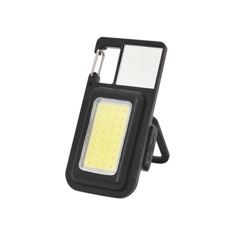 Usb Mini Led Sleutelhanger Licht Outdoor Multifunctionele Cob Werklamp Nood Nachtlampje Voor Kamperen Vissen