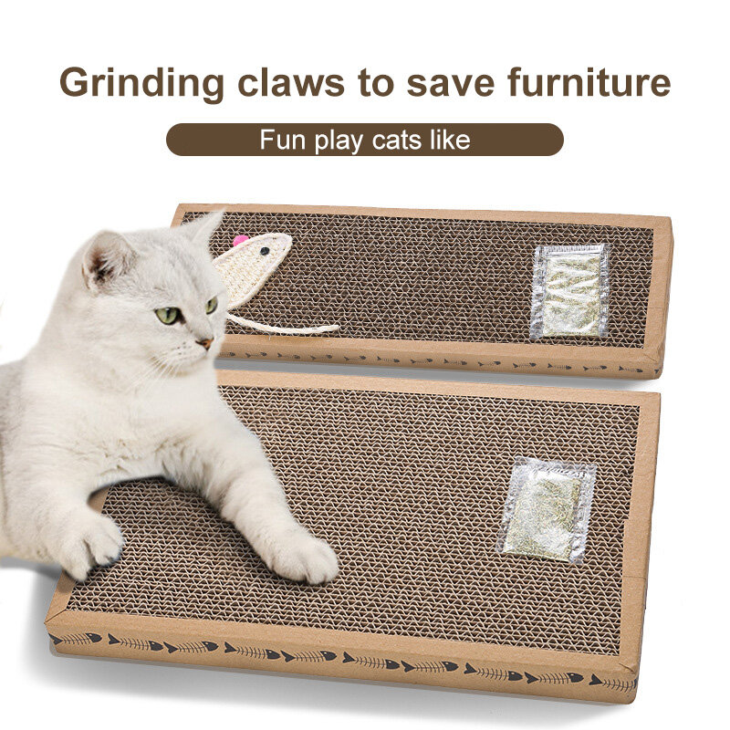 Коврик из сизаля функциональная прочная Экологически чистая Высококачественная простая в использовании защитная плёнка для мебели для кошек и кошек