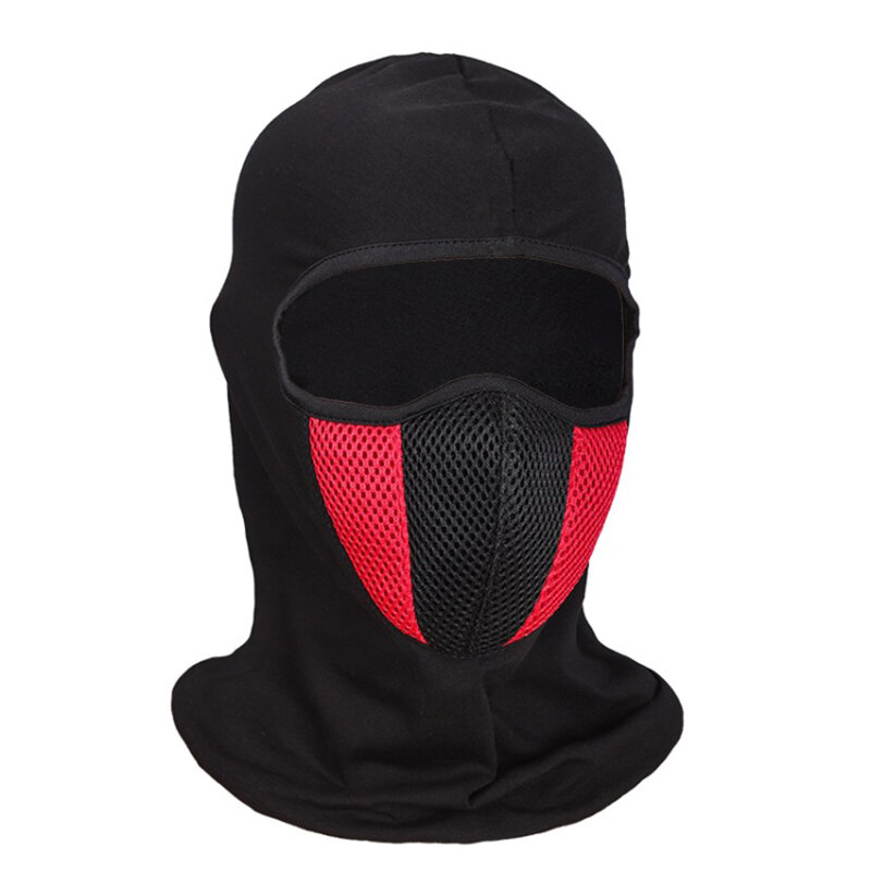 Breathable Balaclava Motorcycle Full Face Mask Motorbike Cycling   Helmet Hood Moto Riding Neck Face Mask Motorcycle Accessories