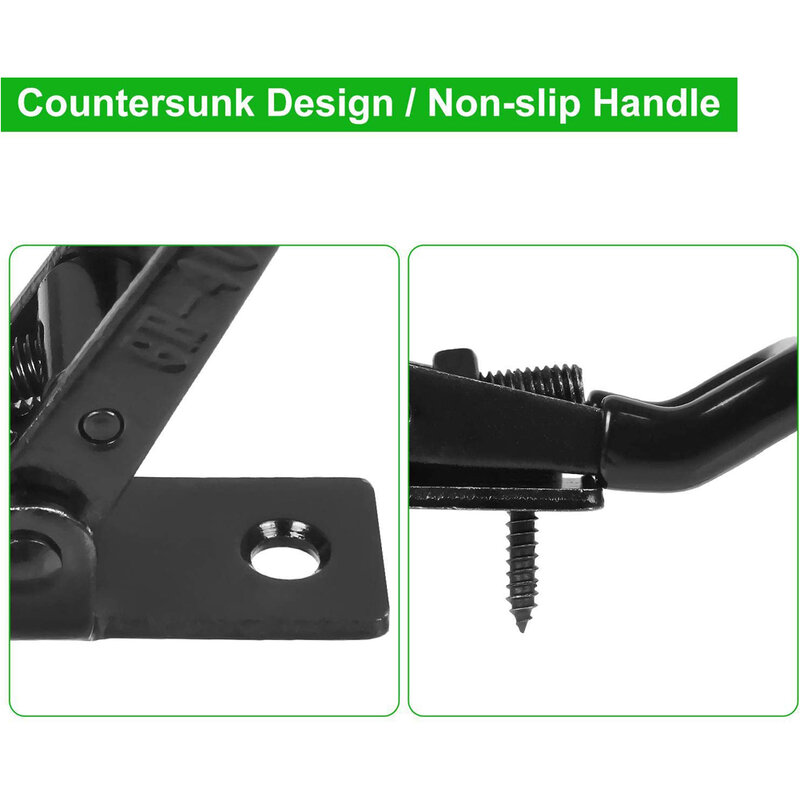 Handle-less Boxes For Lock-free Toggle Clamp For Cabinets Lockers Quick Fixture Toggle Clamp Toggle Latch Clamp 100KG/220lbs