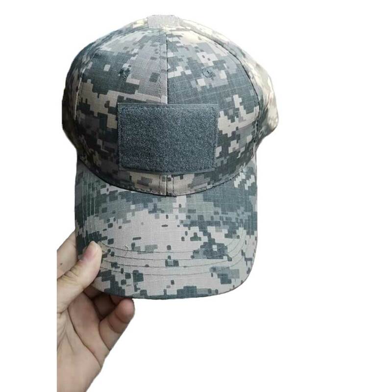 Topi Tentara Taktis Topi Militer Garis Snapback Olahraga Bisbol Luar Ruangan Topi Kamuflase Topi Berburu Kamuflase Tentara Sederhana untuk Pria