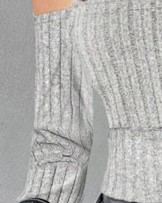 Y2K свитер для женщин 2024 осень перекрывание вырез водолазка холодные плечи длинный рукав вязаные пуговицы Декор ребристый пуловер