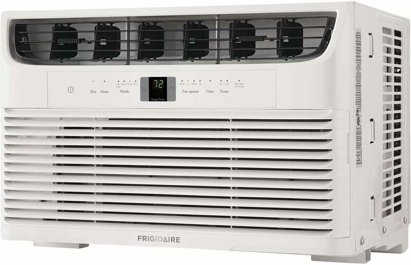 Nieuwe Fhwc063tc1 Raamairconditioner, 2024 6,000 Btu Elektronische Bedieningselementen, Wit