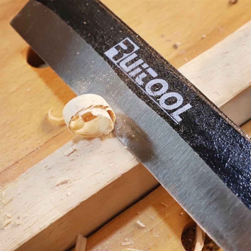 Kwaliteitsstaal houtbewerking Draw Shave Knife Scraper met dubbele houten handgrepen DropShipping