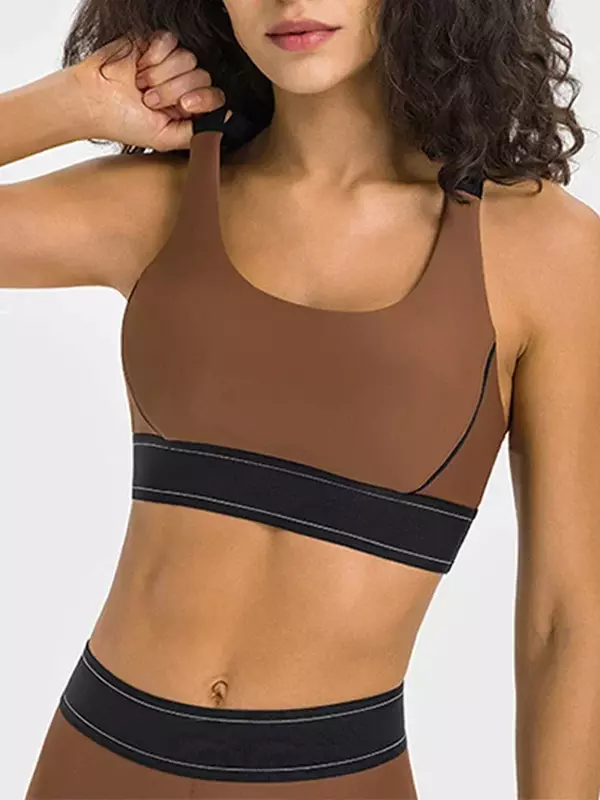 22 celana Yoga telanjang setelan olahraga Yoga dan Fitness, Set pakaian olahraga Yoga Fitness pinggul persik madu pinggang elastis