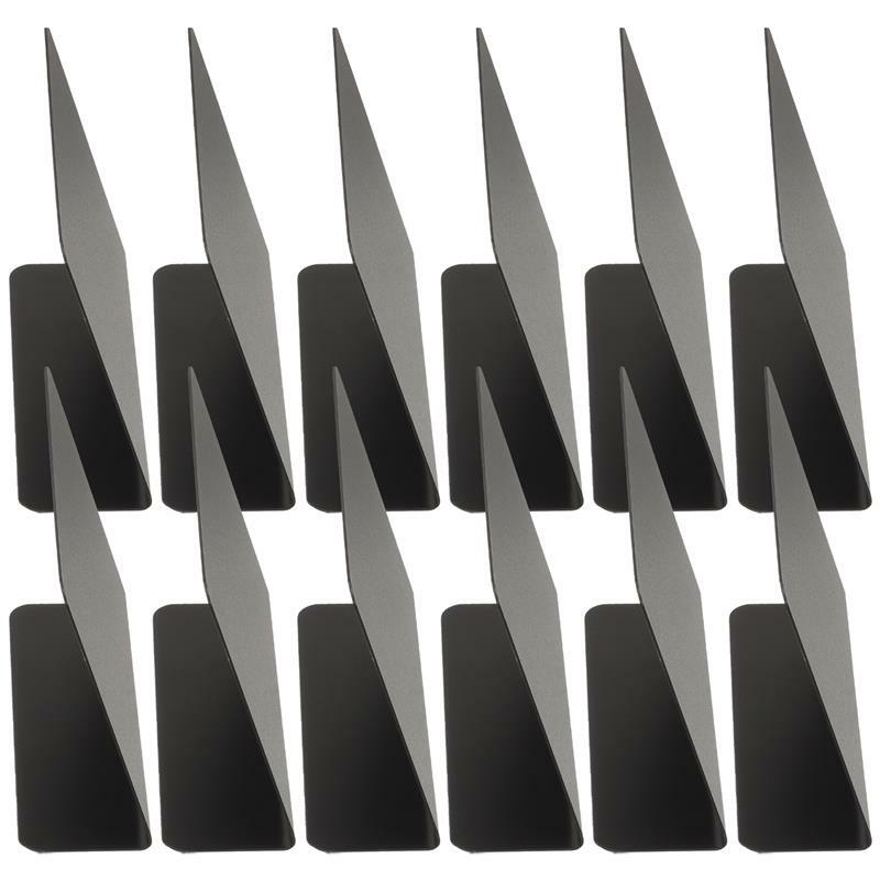 Mini panneaux de tableau noir, petits panneaux de tableau noir, panneau de message effaçable britannique pour numéros de table, 12 pièces
