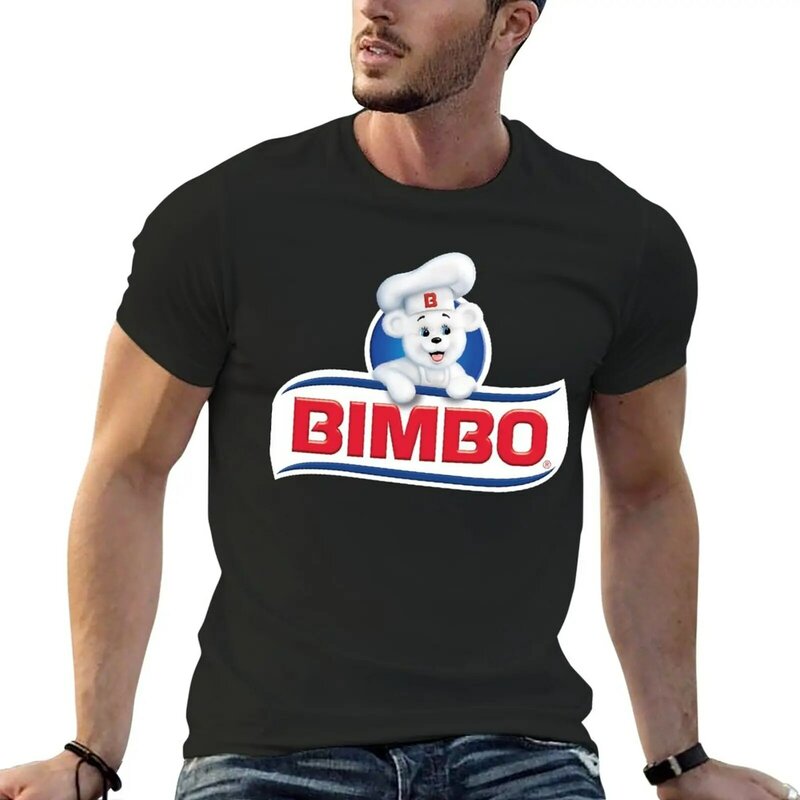T-shirt gráfica clássica do pão do bimbo dos homens, fã retro, roupa hippie, t-shirts do anime, novo