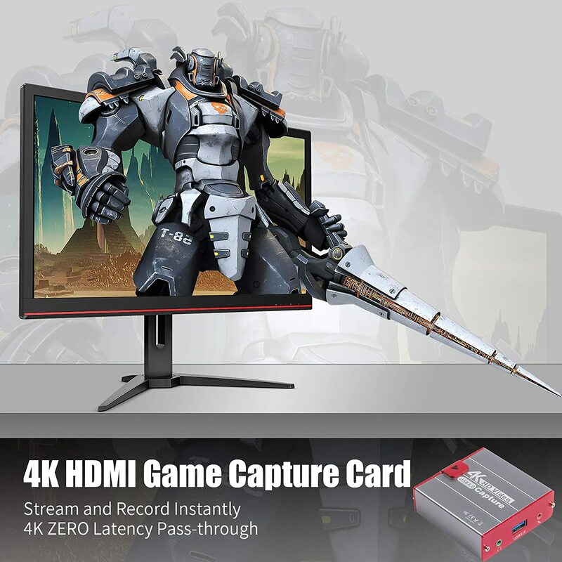 PS4 PS5 게임용 4K USB3.0 게임 캡처 카드 HDMI 호환 Loopout