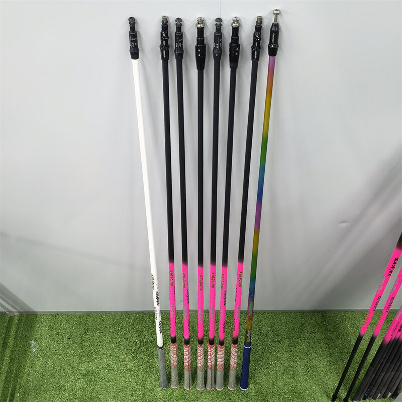 New Golf shaft PINK Auto Golf driver shaft SF405/SF505/SF505X/SF505XX Graphite Shaft wood shaft Free assembly sleeve and grip