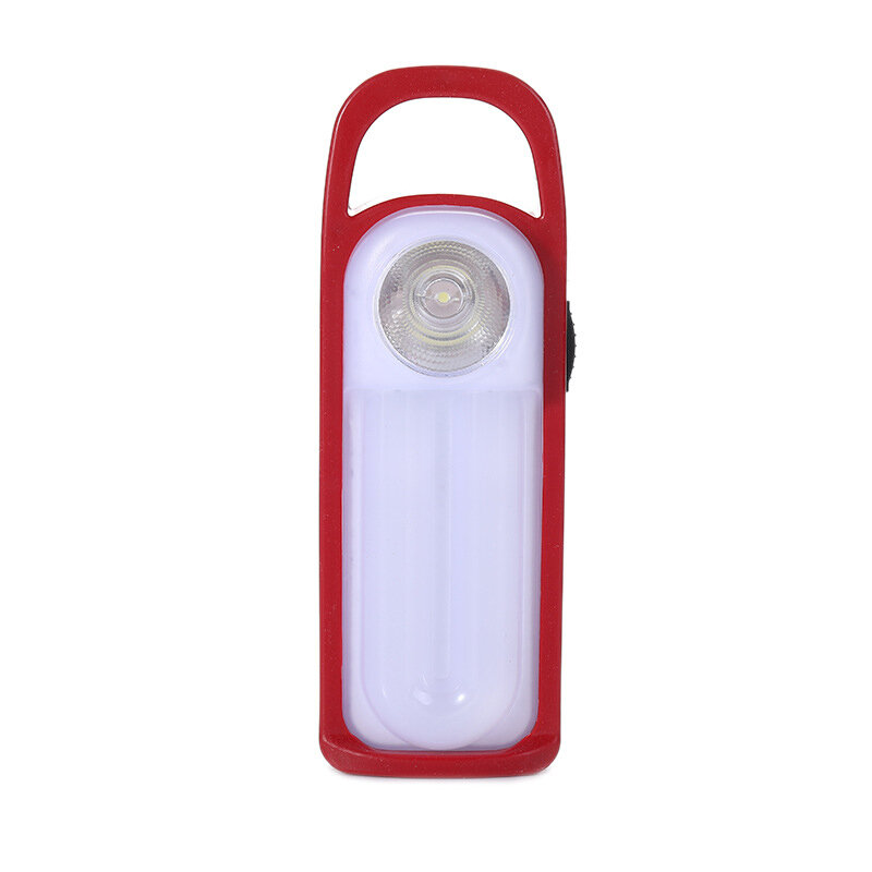 2 in 1 LED Lantern Flashlight with Panel Light, Lightweight, Battery Powered Portable Lamp for Camping, Hiking, & Emergency