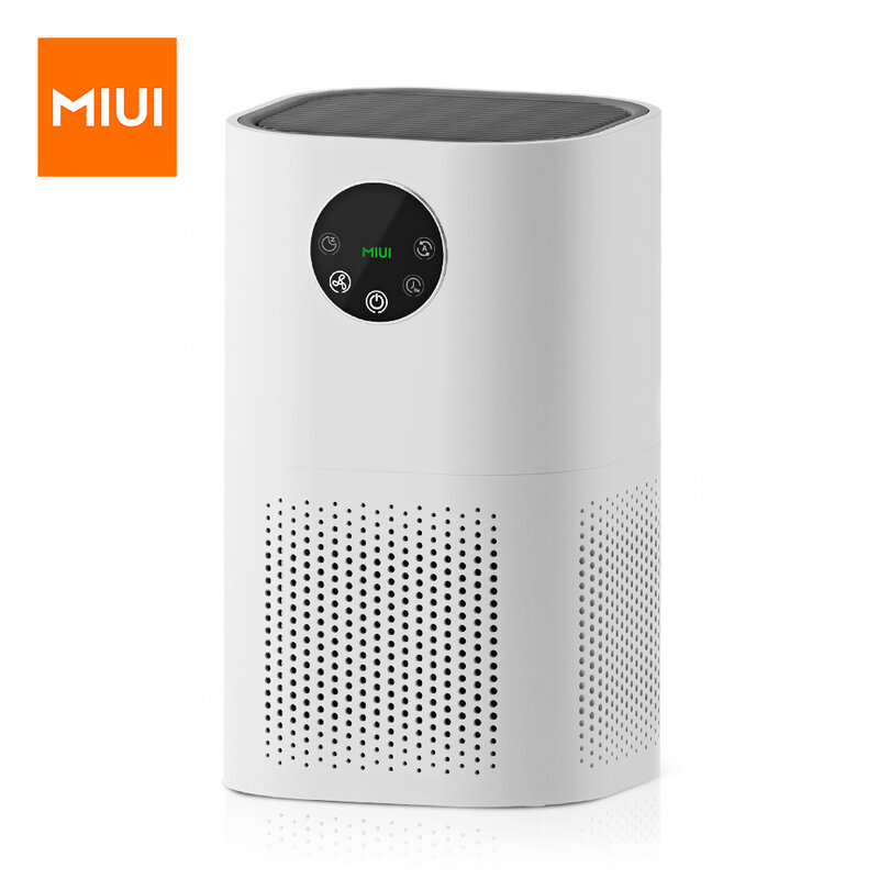 MIUI – purificateur d'air H13 pour maison, système de Filtration 25db, pour les Allergies, les poils d'animaux, dans la chambre à coucher, filtre HEPA, éliminateur d'odeurs