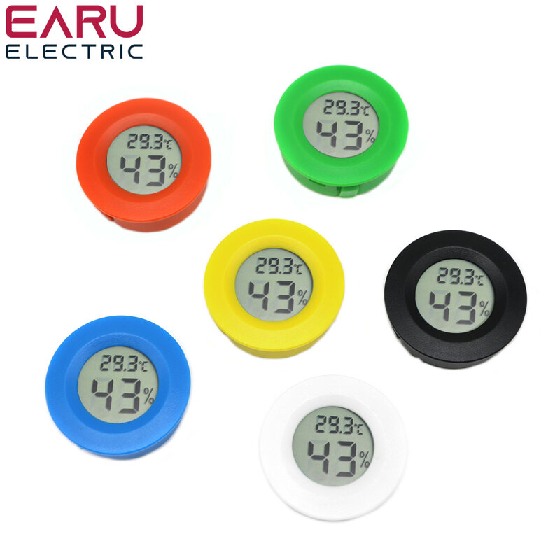 2in 1デジタル体温計,湿度計,ミニLCDデジタル温度計,屋内室用温度計