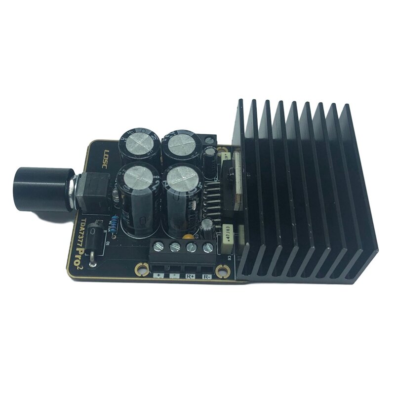 TDA7377 modul papan Amplifier Digital Stereo dua saluran 12V 30Wx2 Aksesori penguat daya Audio portabel multifungsi