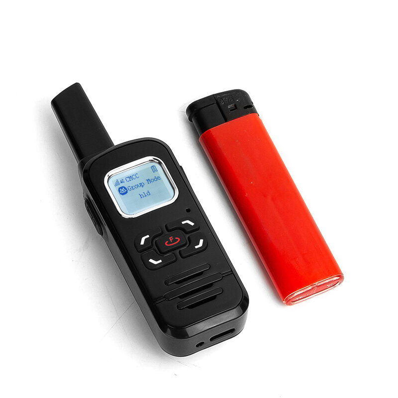 2 szt. Nowy produkt Mini CD-K1 sieci 4G walkie-talkie z radiem dwukierunkowym karty Sim