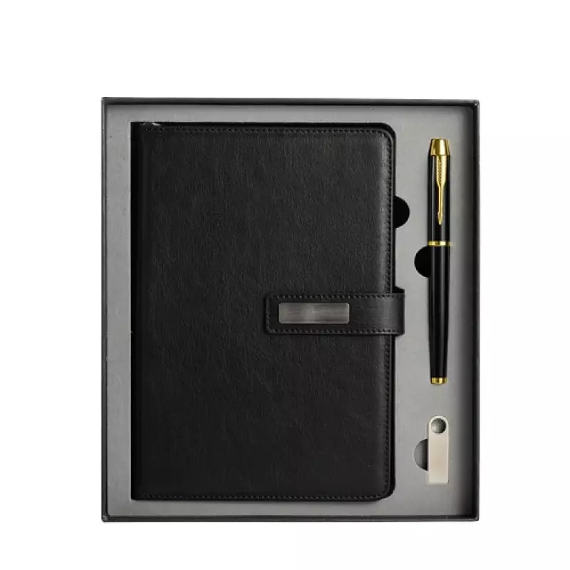 Kunden spezifisches Produkt. benutzer definiertes Logo a5 pu Lederbezug Tagebuch Journal Planer Geschäft kunden spezifische Notizbücher mit Stift gesetzt