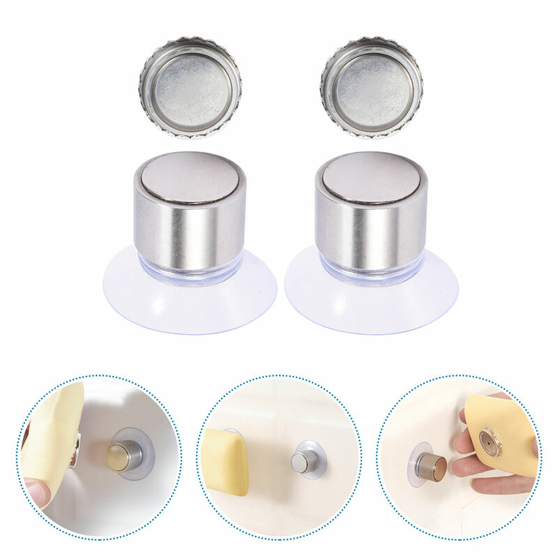 2 Sets of Car Cup Holder Bathroom Suction Tray Soap Box Creative Toiletry Travel Containersic Car Cup Holders