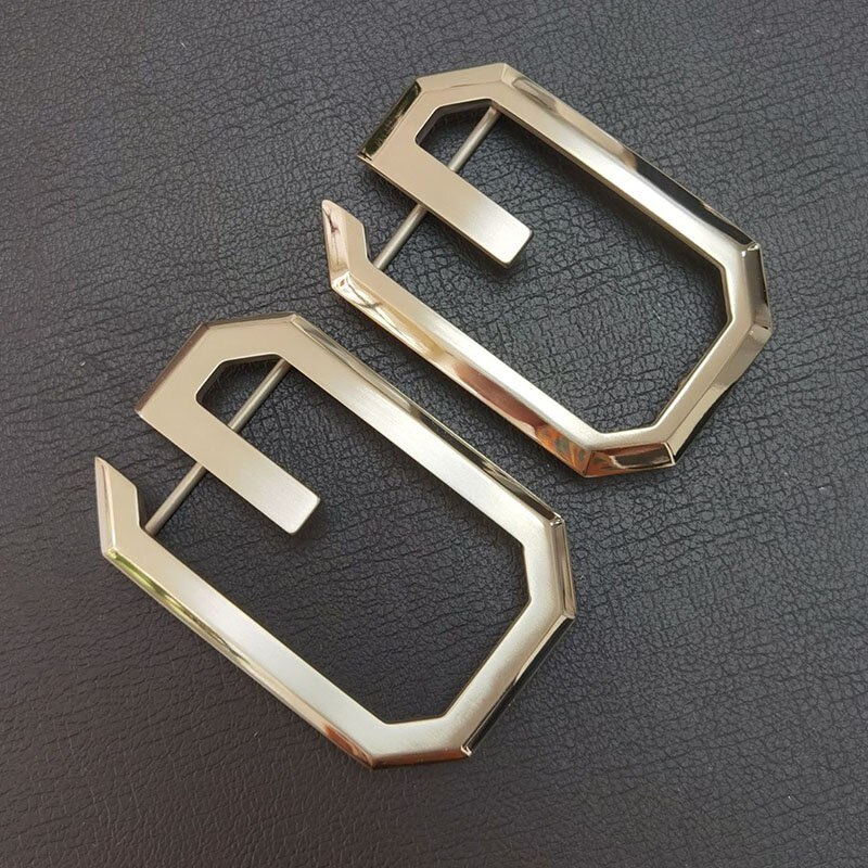 Fibbia per cintura in titanio puro solido lettera G