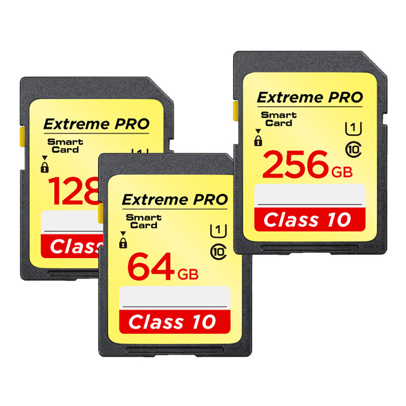 SD Karte 1667X Original 64GB 128GB 256GB Speicher karte SDXC UHS-II 16G 32G C10 Flash karten 4K für kamera