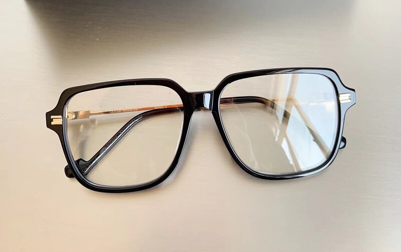 2024 baru lembut JEFF kacamata hitam merek desain GM Wanita Pria Anti cahaya biru kacamata perlindungan UV400