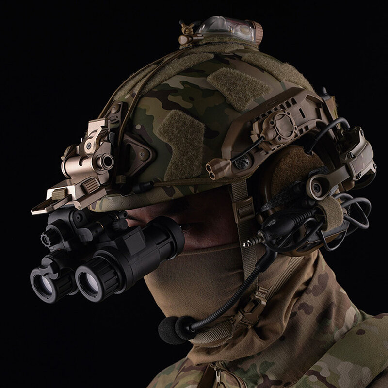 Night Vision Tactical Capacete, Goggle, NVG, Dummy Model, Nenhuma função, AN, PVS31