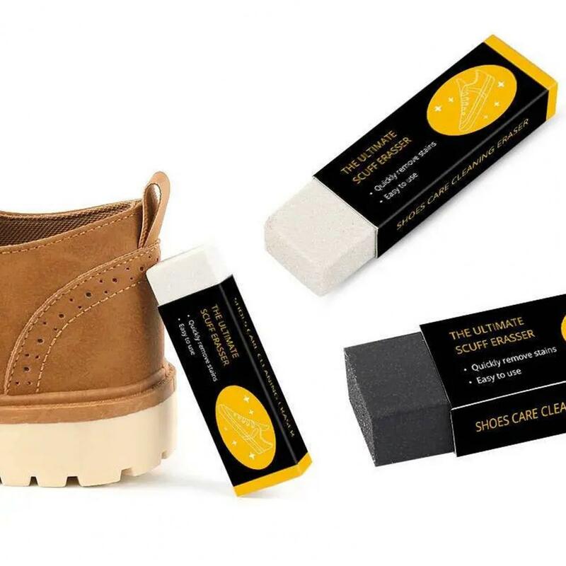 Strumento per la manutenzione delle scarpe Set detergente per scarpe in ecopelle scamosciata blocco di gomma gomma per scarpe pennello scarpe sportive casa per Sneakers