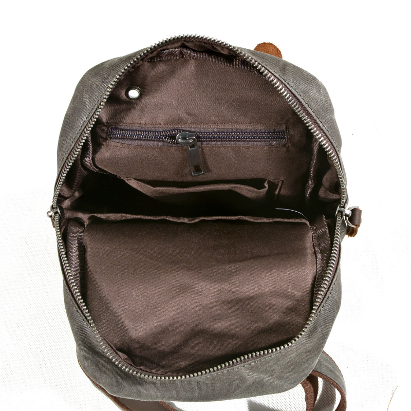 Модный корейский трендовый рюкзак Chikage, холщовая нагрудная мини-сумка унисекс, простой удобный многофункциональный мужской маленький рюкзак