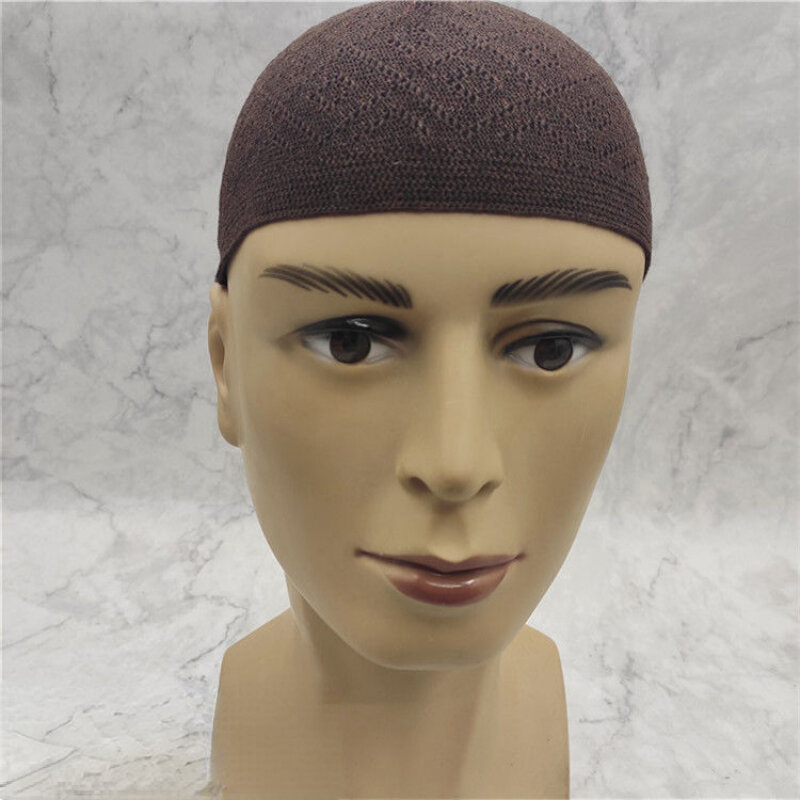 Вязаная Шапка-бини, мужские шапки, летняя молитвенная шапка, ближневосточные мужские товары, мусульманский муж, Арабская шапка