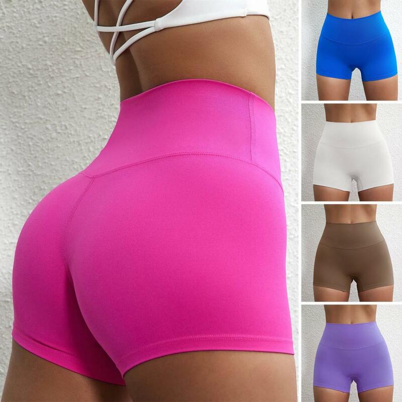 Yoga Fitness Shorts Running Cycling Sports Leggings High Waist Summer Workout Gym Shorts Safety Pants Underwear Seamless Panties