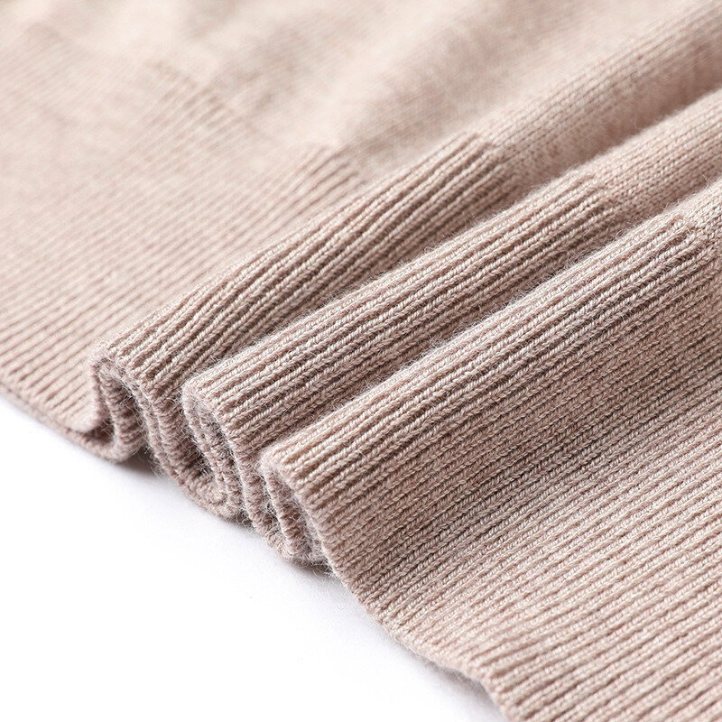 2024 Spring Autumn New Cashmere Knitted Sweater Men's Clothing Polo Collar Pullover Bottom Shirt Flip Collar Button Tops