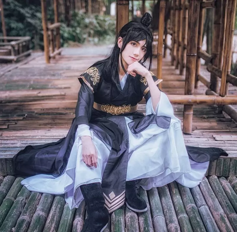 Anime großmeister der dämonischen kultivierung nie huaisang cosplay kostüm mo dao zu shi chinesisches kostüm neuankömmling komplettes set