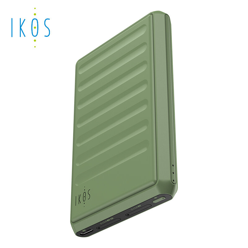 IKOS K7 4G SIM Adapter For iPhone - 2 or 4 SIM Cards Active Simultaneously - Call SMS WiFi Hotspot Data Share/ Internet function