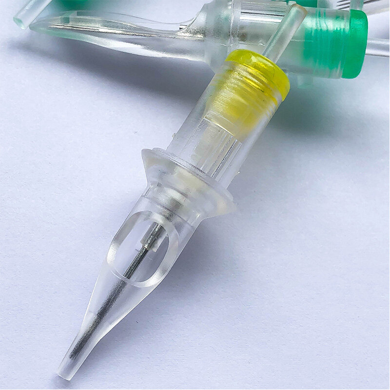 BIGWASP Tattoo Cartridge Needles Transparent RS Disposable Sterilized Safety Cartridge for Tattoo Machines 20pcs/Lot