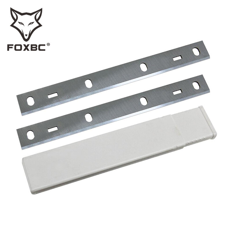 Строгальные лезвия FOXBC 210*22*1,8 мм, строгальные инструменты из быстрорежущей стали для древесины, 8 дюймов для Scheppach, Woodstar PT85, Kity PT8500, 2 шт./4 шт.