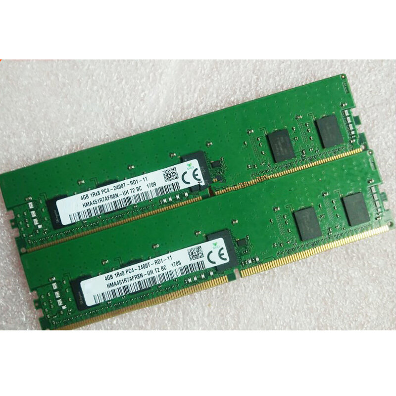 1 buah memori Server HMA451R7AFR8N-UH DDR4 RAM 4GB 4G 1RX8 2400T REG DDR4 pengiriman cepat