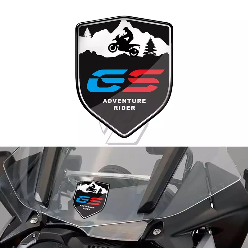 Pegatina 3D Adventure Rider ADV GS, calcomanías para BMW F800GS, F700GS, R1200GS, R1250GS