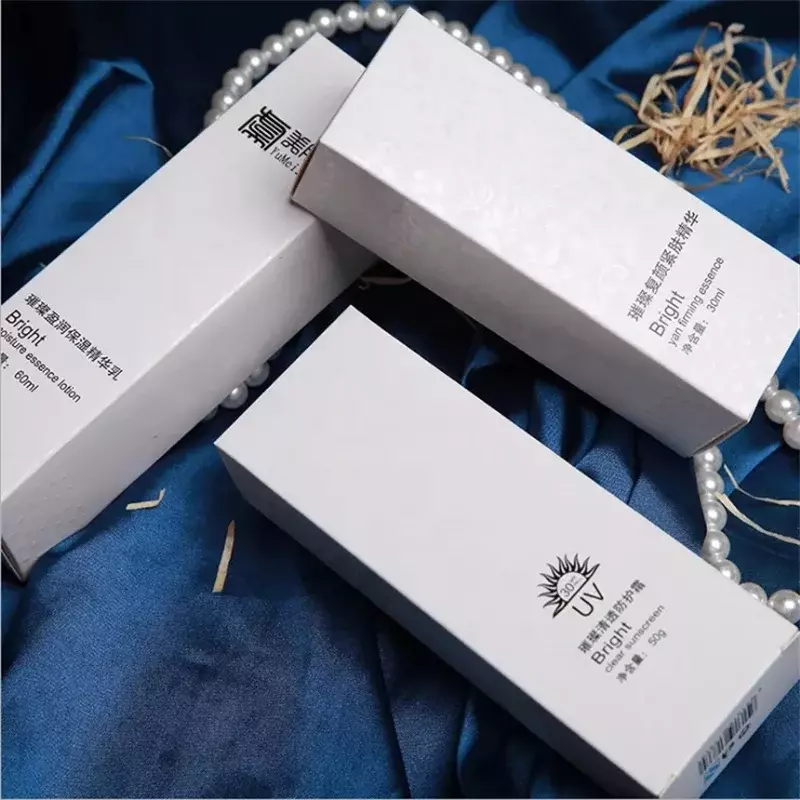 Custom  Customized Printing Colored Cosmetic Packaging Carton Corrugated Inside Paper Box