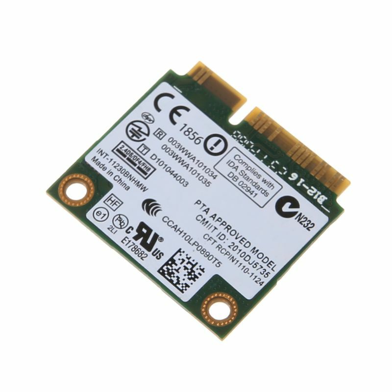 บลูทูธที่รองรับ Wifi ไร้สายมินิการ์ด PCI-E สำหรับ N4110 N7110 N5110 D5QC