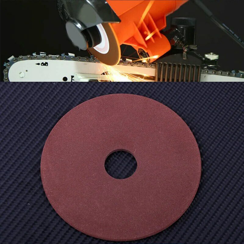 Afilador de disco de rueda de molienda, motosierra no tejida para paso de 325, 3/8 pulgadas, disco de rueda de molienda de alta calidad, 105mm x 22mm