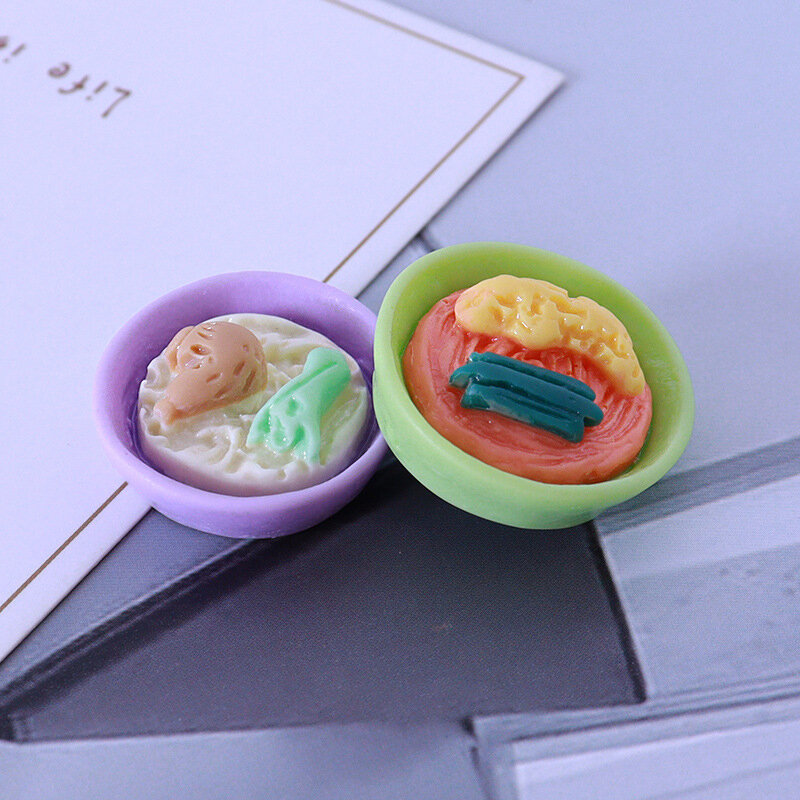 Mini Snack de simulación de comida de resina, pegamento de crema hecho a mano, accesorios de joyería DIY, materiales