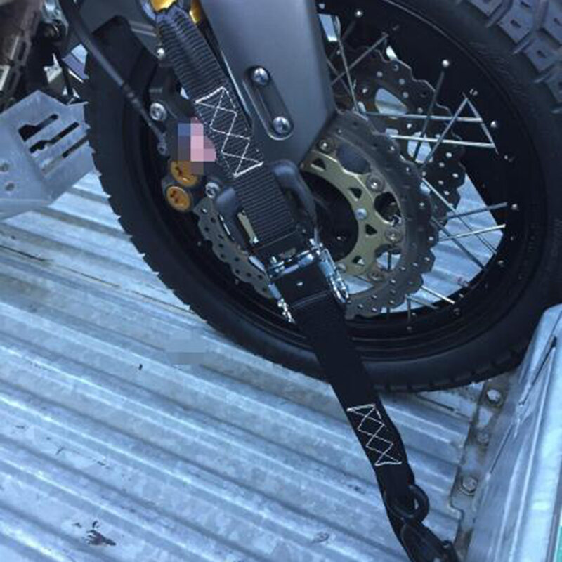 Nuovissimo cinturino per moto con cinturino per bici rilegatura compatto facile installazione squisito leggero per bagagli scooter Loop