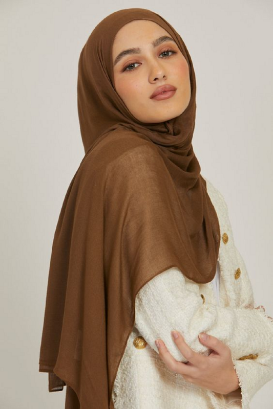 Muslim Hijabs for Women Scarf Thin Plain Shawls Femme Musulman Soft Viscose Rayon Headscarf Islamic Turban Headband 190x85cm