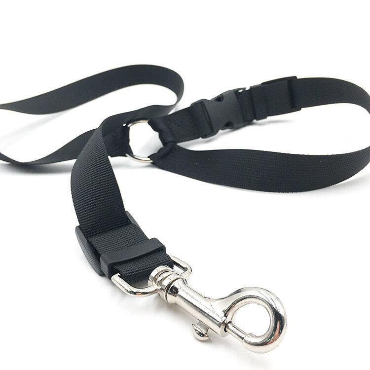 Cintura di sicurezza per cani da compagnia veicolo Auto cucciolo cintura di sicurezza per Auto imbracatura Clip di piombo forniture per cani da compagnia leva di sicurezza prodotti di trazione automatica