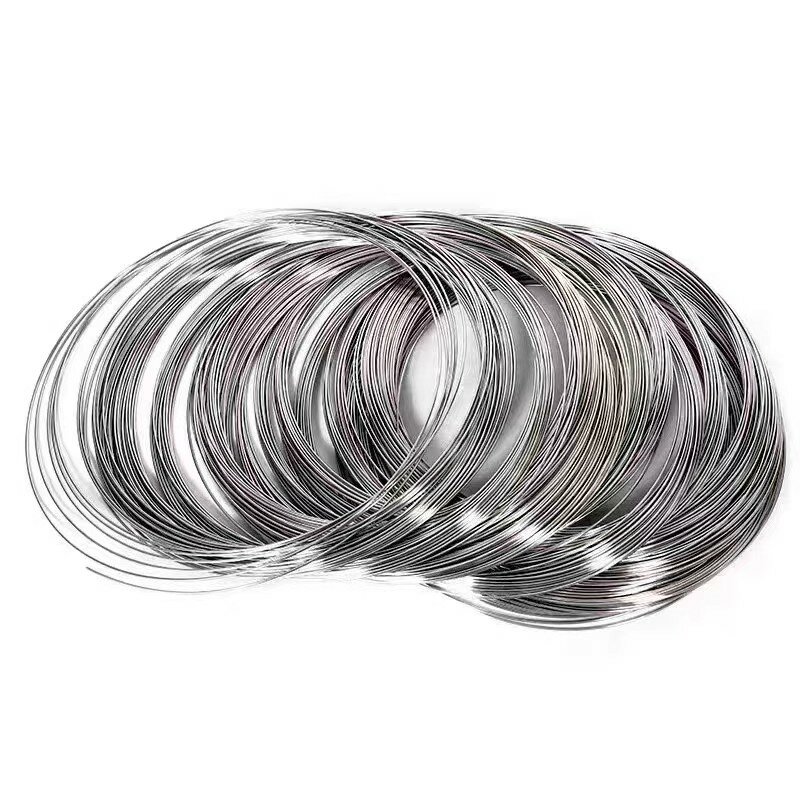 100M~1M Stainless steel spring wire hard wire full hard wire Diameter 0.02/0.3/0.4/0.5/0.6/0.8/1.5/2.5/3mm Spring Steel Wire