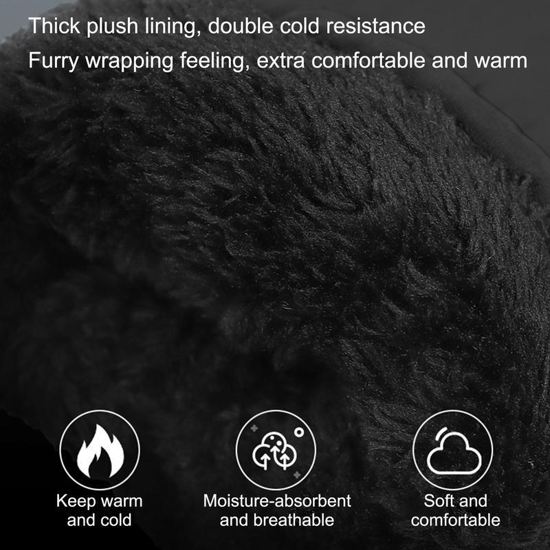 Electric Heated Gloves Thickened Windproof Skiing Gloves Waterproof Touch Screen Heating Gloves Winter Hand Warmer For Camping