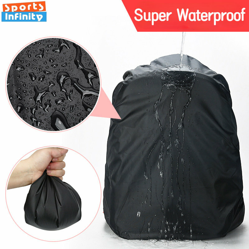 20-80L Waterproof Dustproof Backpack Small Large Cover Portable Ultralight Sun Rain Protect for Outdoors Hiking Bag Sports Bag