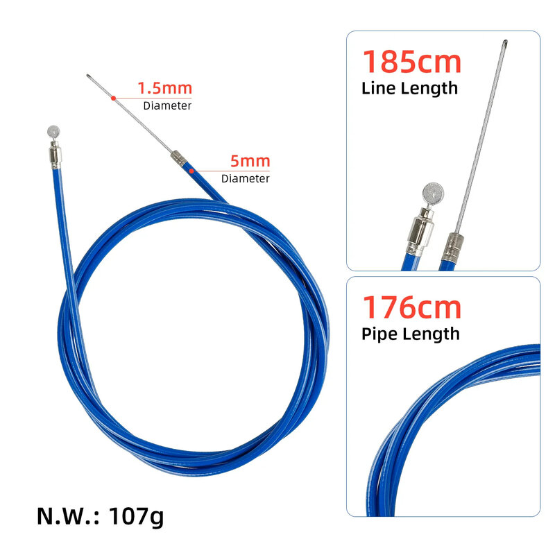 Piezas de reparación de Cable de freno para patinete eléctrico, accesorios de repuesto para Xiaomi M365 /1S /Pro /Mi 3 /4 Pro