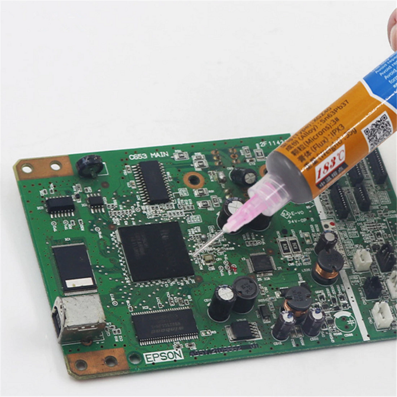 MECHANIC XGZ40 땜납 주석 페이스트 183 ℃ 융점 용접 플럭스 납땜 크림 수리 PCB BGA 보드 CPU LED 재작업 도구 세트