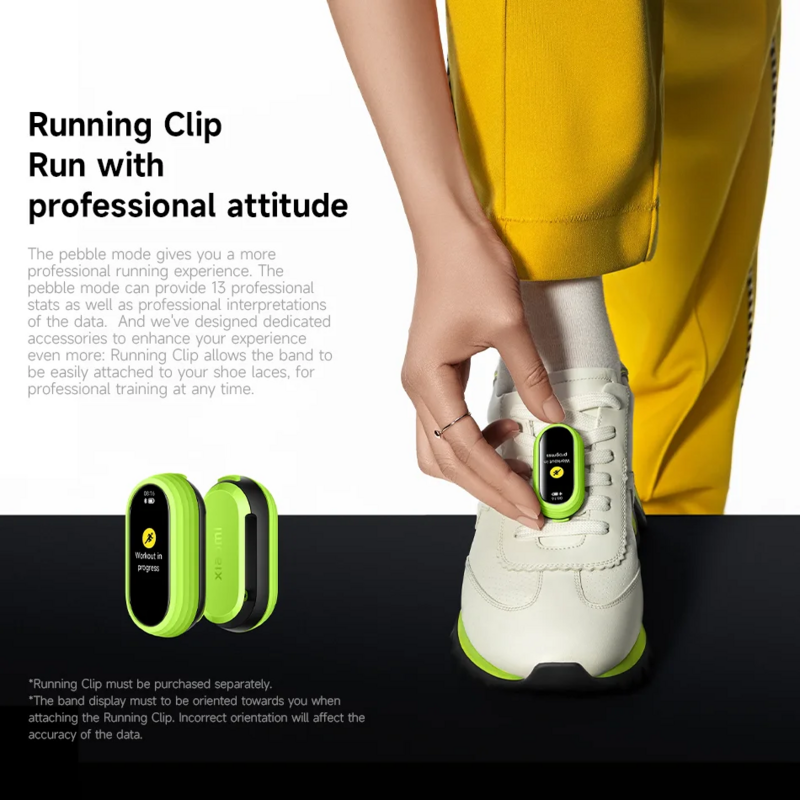 Global Version Xiaomi Mi Band 8 Heart Rate Blood Oxygen Monitoring 1.62" AMOLED Touch Display 150+ Fitness Modes 190mAh Battery