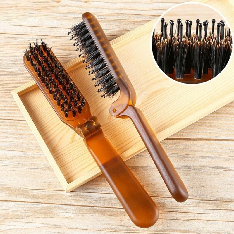 مشط بلاستيكي قابل للطي لقطع الشعر ، محمول ، مفيد ، مريح ، أدوات تصفيف الشعر ، صالون ، قطع الشعر
