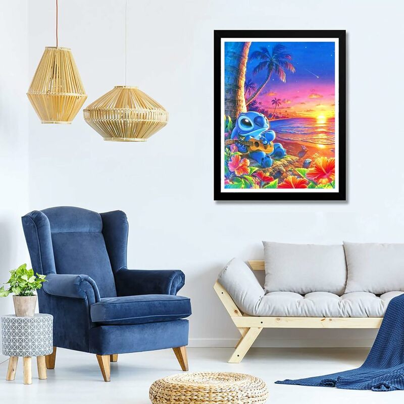DIY 5D Digital Diamond Painting Set Stitch Diamond Embroidery Painting Picture Home Wall Decoration Art Craft Gift